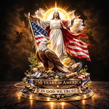 Load image into Gallery viewer, United In Faith: 250 Years of America - Personalized Light Box Gift for Christians Light Box PopCulturePrints