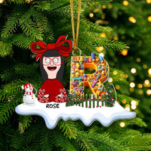 Load image into Gallery viewer, Personalized Movie Lover Alphabet Acrylic Christmas Ornament Ornament PopCulturePrints