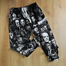 Load image into Gallery viewer, Horror Fans Jogger Sweatpants - Unique Prints for Movie Buffs Shorts and Pants PopCulturePrints