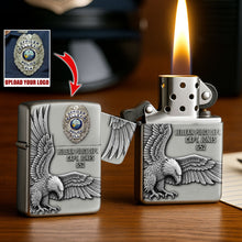 Load image into Gallery viewer, Honor Your Hero - Custom Police Station Logo Lighter - Personalized Gift for Law Enforcement Officers Lighter PopCulturePrints
