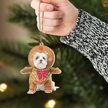 Load image into Gallery viewer, Funny Personalized Christmas Ornaments for Dog Lovers Ornament PopCulturePrints