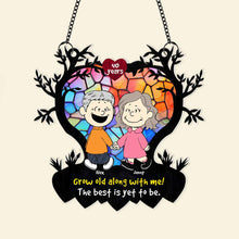 Load image into Gallery viewer, Personalized Couples Suncatcher Ornament - 40 Years Together Suncatcher PopCulturePrints
