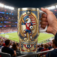 Load image into Gallery viewer, Celebrate Victory with Style - Custom Global Championship 40oz Tumbler, Perfect Gift for Sports Lovers Tumbler Cup PopCulturePrints