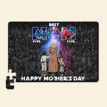 Load image into Gallery viewer, “Best Mom Ever” - Personalized Puzzle Gift for Mom or Grandma Jigsaw Puzzles PopCulturePrints