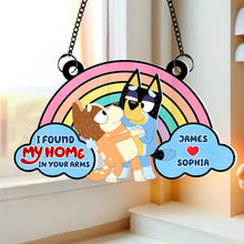 Load image into Gallery viewer, Personalized Rainbow Suncatcher Ornament - Perfect Gift for Husband Suncatcher PopCulturePrints