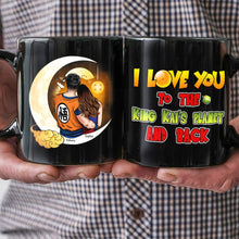 Load image into Gallery viewer, Personalized Dragon Couple Mug | I Love You to King Kai's Planet and Back | Valentine's Day Gifts Coffee Mug PopCulturePrints