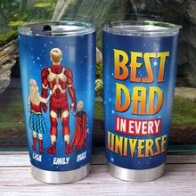 Load image into Gallery viewer, Marvelous Father Personalized Superhero Coffee Mug Tumbler Cup PopCulturePrints
