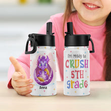 Load image into Gallery viewer, Personalized Dragon-Themed 5th Grade Kid Tumbler Kid Tumbler PopCulturePrints