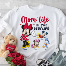 Load image into Gallery viewer, Mom Life is the Best Life - Personalized Shirt for Moms, Grandma and Loved Ones Shirts PopCulturePrints