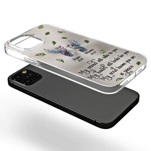 Load image into Gallery viewer, My Mind Still Talks To You - Personalized Metal Effect Printed Phone Case Clear Phone Case PopCulturePrints