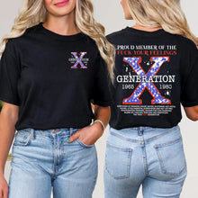 Load image into Gallery viewer, Generation X Statement Hoodie - Proud Gen X Member Shirts PopCulturePrints