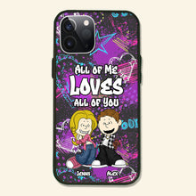 Load image into Gallery viewer, Unique Y2K Phone Case for Couples | Personalized Valentine's Day Gifts Phone Case PopCulturePrints