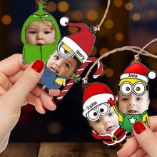 Load image into Gallery viewer, Personalized Minion Christmas Ornaments for Kids Ornament PopCulturePrints