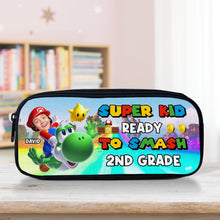 Load image into Gallery viewer, Personalized Super Kid Back-to-School Pencil Case Pencil Case PopCulturePrints