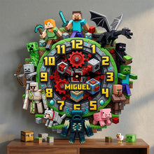 Load image into Gallery viewer, Embrace Adventure with Customizable Fun - Adventure Wall Clock Hanging Wall Clock PopCulturePrints
