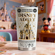 Load image into Gallery viewer, “Unleash Your Inner Magic” - Fairytale Castle Tumbler, Personalized Gift for Magic Lovers Tumbler Cup PopCulturePrints