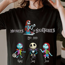 Load image into Gallery viewer, “Spooktacular Style for Super Moms” - Spooky Mom Shirt - Personalized Gift for Mom, Grandma & More Shirts PopCulturePrints