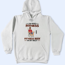 Load image into Gallery viewer, I'm Into Fitness - Personalized T-Shirt for Beer Lovers T-shirt PopCulturePrints