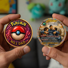 Load image into Gallery viewer, "Endless Dad Energy – The Best Gift for Every Dad!" - Custom Metal Coin for Father's Day Coin PopCulturePrints