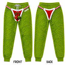 Load image into Gallery viewer, Naughty Furry Christmas Sweatpants - Personalized Gifts