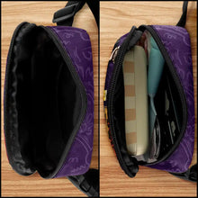 Load image into Gallery viewer, Dog Dad - The Man, The Myth, The Legend - Personalized Crossbody Belt Bag Crossbody Belt Bag PopCulturePrints