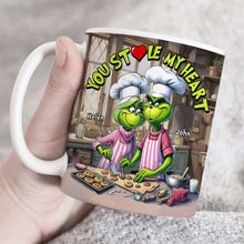 Load image into Gallery viewer, Custom 'You Stole My Heart' Couple Mug - Perfect Valentine's Day Gifts Coffee Mug PopCulturePrints