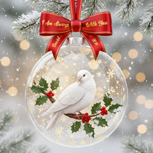 Load image into Gallery viewer, I Am Always With You – Personalized Cardinal Christmas Ornament Ornament PopCulturePrints