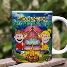 Load image into Gallery viewer, Personalized Camping Couples Coffee Mug - Making Memories Together Coffee Mug PopCulturePrints