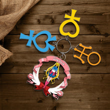 Load image into Gallery viewer, Custom Movie Fan Keychain - Personalized Anime Charm Keychains PopCulturePrints