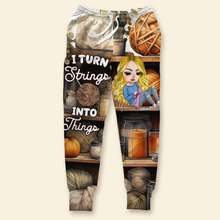 Load image into Gallery viewer, Personalized Crochet Lover Sweatpants Shorts and Pants PopCulturePrints