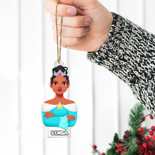 Load image into Gallery viewer, Custom Movie Lover Princess Christmas Ornament Ornament PopCulturePrints