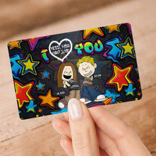 Load image into Gallery viewer, Personalized Couple Wallet Card - I Love You Design Wallet Card PopCulturePrints