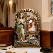 Load image into Gallery viewer, A Beautiful Soul is Never Forgotten - Memorial Custom Photo Acrylic Light Box - Personalized Gifts for Remembrance Light Box PopCulturePrints