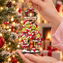 Load image into Gallery viewer, “Celebrate the Season with Family Joy” - Personalized Family Christmas Lantern Ornament - Unique Gift for Family Gatherings and Holiday Celebrations