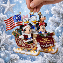 Load image into Gallery viewer, Patriotic Family Christmas Ornament - Personalized Gifts For Family 09pgdt131026 Ornament PopCulturePrints