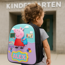 Load image into Gallery viewer, Welcome to My Nightmare - Personalized Horror Character Door Cover Backpack PopCulturePrints