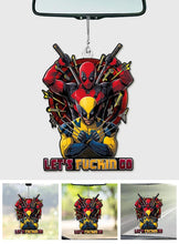 Load image into Gallery viewer, Dadpool Personalized Mug - Custom Psychopath Accent Mug Custom Shaped Car Ornament PopCulturePrints