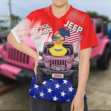 Load image into Gallery viewer, Personalized Jeep Girl Cap with Sunflower and Custom Name AOP Products PopCulturePrints