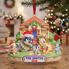 Load image into Gallery viewer, “Bringing Family Together: Cozy Family Christmas Ornament - Personalized Gift for Christmas Lovers!”