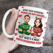 Load image into Gallery viewer, Custom Couple Christmas Mug | Personalized Holiday Gifts | Valentine's Day Gifts Coffee Mug PopCulturePrints