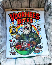 Load image into Gallery viewer, "A Killer in Every Bite!" - Slasher Loops Shirt – Custom Gift for Horror Fans Shirts PopCulturePrints
