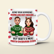 Load image into Gallery viewer, Custom Couple Christmas Mug | Personalized Holiday Gifts | Valentine's Day Gifts Coffee Mug PopCulturePrints