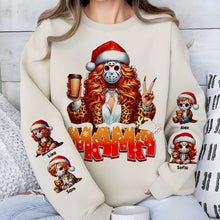 Load image into Gallery viewer, Custom Christmas Sweatshirt for Mom - Quirky Holiday Design AOP Products PopCulturePrints