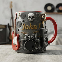 Load image into Gallery viewer, Rock Your Morning with Personalized Rock Coffee Accent Mug - Perfect Gifts for Music Lovers Coffee Mug PopCulturePrints