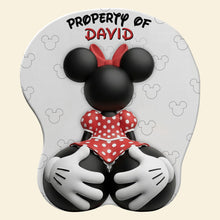 Load image into Gallery viewer, Naughty Couple Mouse Pad With Armrest - Personalized Gifts for Fun-Loving Couples Mouse Pads PopCulturePrints