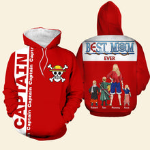 Load image into Gallery viewer, “Best Mom Ever” - Personalized Pirate Mom Shirt - Gift for Moms, Grandmas & More AOP Products PopCulturePrints