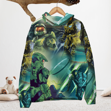 Load image into Gallery viewer, Galactic Warrior Hawaiian 3D Shirt AOP Products PopCulturePrints