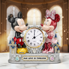 Load image into Gallery viewer, Our Love is Timeless - Personalized Desk Clock for Couples Clock Plaques PopCulturePrints