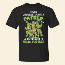 Load image into Gallery viewer, Personalized Dad Superhero T-Shirt Gift - Add Your Kid's Names 2D Shirts PopCulturePrints