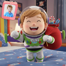 Load image into Gallery viewer, "Capture the Joy of Christmas with a Personalized Custom Photo Pillow!" - Custom Pillow for Kids, adds a personal touch to gifts Pillow PopCulturePrints